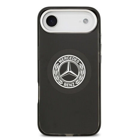 Mercedes-Benz Mercedes-Benz iPhone 17 Air Backcover hoesje - Magsafe - Double Layer - Vintage Logo - Zwart Mercedes-Benz Mercedes-Benz iPhone 17 Air Backcover hoesje - Magsafe - Double Layer - Vintage Logo - Zwart