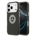 Mercedes-Benz Mercedes-Benz iPhone 17 Pro/iPhone 18 Pro Coque arrière MagSafe Double couche Logo vintage - Noir