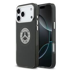 Mercedes-Benz iPhone 17 Pro Max Back cover coque - Magsafe - Double Layer - Vintage Logo - Noir