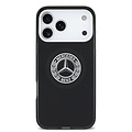 Mercedes-Benz Mercedes-Benz iPhone 17 Pro Max/iPhone 18 Pro Max Coque arrière MagSafe Double couche Logo vintage - Noir