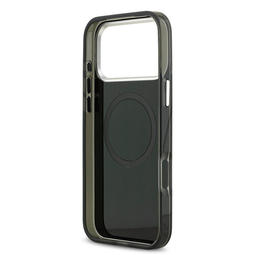 Mercedes-Benz Mercedes-Benz iPhone 17 Pro Max/iPhone 18 Pro Max Coque arrière MagSafe Double couche Logo vintage - Noir