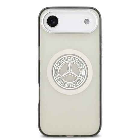 Mercedes-Benz Mercedes-Benz iPhone 17 Air Backcover hoesje - Magsafe - Double Layer - Vintage Logo - Grijs Mercedes-Benz Mercedes-Benz iPhone 17 Air Backcover hoesje - Magsafe - Double Layer - Vintage Logo - Grijs