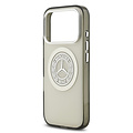 Mercedes-Benz Mercedes-Benz iPhone 17 Pro/iPhone 18 Pro Coque arrière MagSafe Double couche Logo vintage - Gris