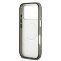 Mercedes-Benz Mercedes-Benz iPhone 17 Pro/iPhone 18 Pro Coque arrière MagSafe Double couche Logo vintage - Gris