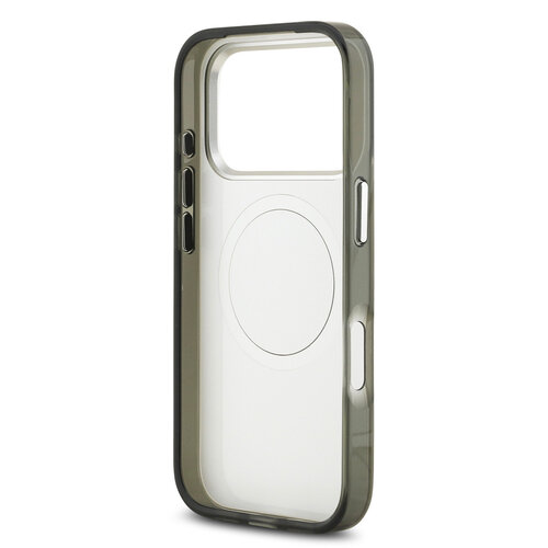 Mercedes-Benz Mercedes-Benz iPhone 17 Pro/iPhone 18 Pro Coque arrière MagSafe Double couche Logo vintage - Gris