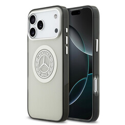 Mercedes-Benz iPhone 17 Pro Max Back cover coque - Magsafe - Double Layer - Vintage Logo - Gris
