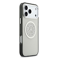 Mercedes-Benz Mercedes-Benz iPhone 17 Pro Max/iPhone 18 Pro Max Coque arrière MagSafe Double couche Logo vintage - Gris