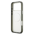 Mercedes-Benz Mercedes-Benz iPhone 17 Pro Max/iPhone 18 Pro Max Coque arrière MagSafe Double couche Logo vintage - Gris