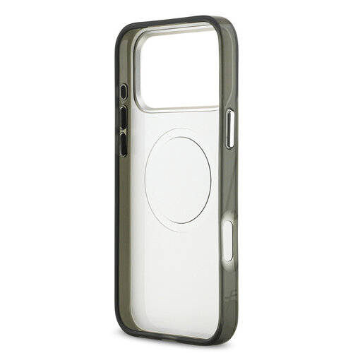 Mercedes-Benz Mercedes-Benz iPhone 17 Pro Max/iPhone 18 Pro Max Coque arrière MagSafe Double couche Logo vintage - Gris