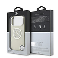 Mercedes-Benz Mercedes-Benz iPhone 17 Pro Max/iPhone 18 Pro Max Coque arrière MagSafe Double couche Logo vintage - Gris