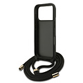 Guess Guess iPhone 17 Pro/iPhone 18 Pro Handyhülle Großes 4G-Logo Crossbody-Ausführung Tragekordel - Schwarz