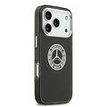 Mercedes-Benz Mercedes-Benz iPhone 17 Pro/iPhone 18 Pro Coque arrière MagSafe Double couche Logo vintage - Noir