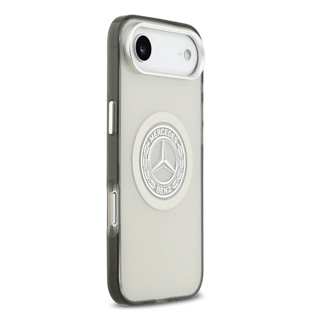 Mercedes-Benz Mercedes-Benz iPhone 17 Air Back cover coque - Magsafe - Double Layer - Vintage Logo - Gris Mercedes-Benz Mercedes-Benz iPhone 17 Air Back cover coque - Magsafe - Double Layer - Vintage Logo - Gris