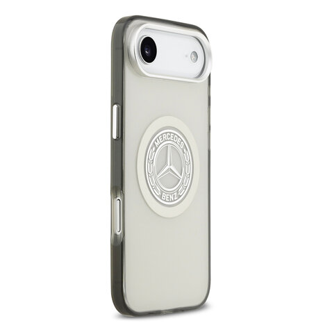 Mercedes-Benz Mercedes-Benz iPhone 17 Air Backcover hoesje - Magsafe - Double Layer - Vintage Logo - Grijs Mercedes-Benz Mercedes-Benz iPhone 17 Air Backcover hoesje - Magsafe - Double Layer - Vintage Logo - Grijs