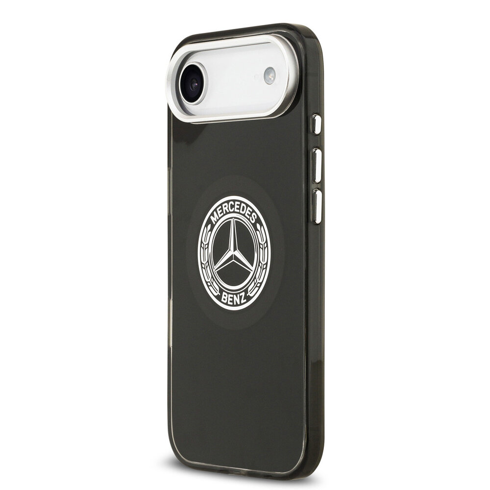 Mercedes-Benz Mercedes-Benz iPhone 17 Air Backcover hoesje - Magsafe - Double Layer - Vintage Logo - Zwart Mercedes-Benz Mercedes-Benz iPhone 17 Air Backcover hoesje - Magsafe - Double Layer - Vintage Logo - Zwart