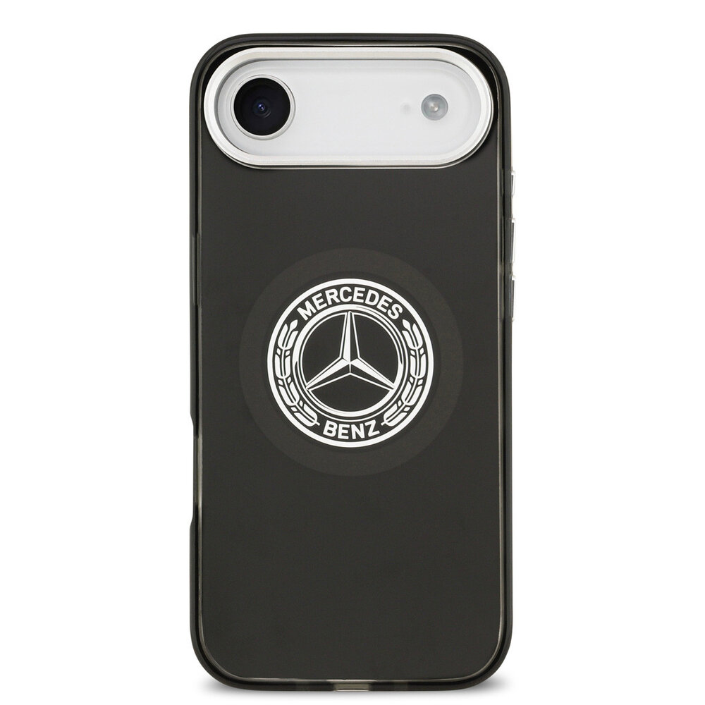 Mercedes-Benz Mercedes-Benz iPhone 17 Air Backcover hoesje - Magsafe - Double Layer - Vintage Logo - Zwart Mercedes-Benz Mercedes-Benz iPhone 17 Air Backcover hoesje - Magsafe - Double Layer - Vintage Logo - Zwart