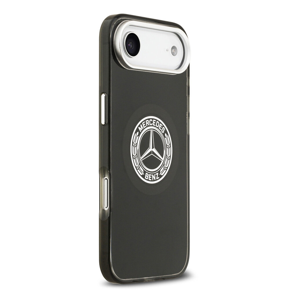Mercedes-Benz Mercedes-Benz iPhone 17 Air Backcover hoesje - Magsafe - Double Layer - Vintage Logo - Zwart Mercedes-Benz Mercedes-Benz iPhone 17 Air Backcover hoesje - Magsafe - Double Layer - Vintage Logo - Zwart