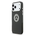 Mercedes-Benz Mercedes-Benz iPhone 17 Pro Max/iPhone 18 Pro Max Coque arrière MagSafe Double couche Logo vintage - Noir