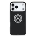 Mercedes-Benz Mercedes-Benz iPhone 17 Pro Max/iPhone 18 Pro Max Coque arrière MagSafe Double couche Logo vintage - Noir