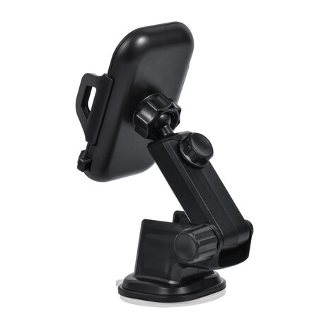 TUNIQ TUNIQ 360 graden draaibare Telefoonhouder voor in de auto - Zwart TUNIQ TUNIQ 360 graden draaibare Telefoonhouder voor in de auto - Zwart