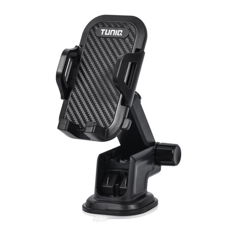 TUNIQ TUNIQ 360 graden draaibare Telefoonhouder voor in de auto - Zwart TUNIQ TUNIQ 360 graden draaibare Telefoonhouder voor in de auto - Zwart