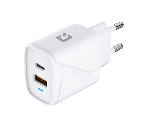 TUNIQ TUNIQ Snellader PD 20W Adapter - Weiß TUNIQ TUNIQ Snellader PD 20W Adapter - Weiß