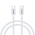 TUNIQ USB-C to USB-C Cable 100cm - 60W - White