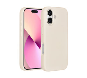 TUNIQ TUNIQ iPhone 17 Back cover case - Premium Liquid Silicon - Beige TUNIQ TUNIQ iPhone 17 Back cover case - Premium Liquid Silicon - Beige
