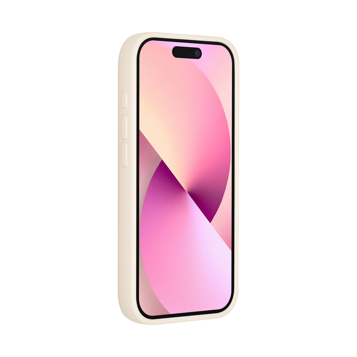 TUNIQ TUNIQ iPhone 17 Backcover hoesje - Premium Liquid Silicon - Beige, foto 2 van 3