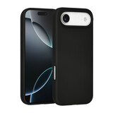 TUNIQ TUNIQ iPhone 17 Air Backcover hoesje - Premium Liquid Silicon - Zwart TUNIQ TUNIQ iPhone 17 Air Backcover hoesje - Premium Liquid Silicon - Zwart