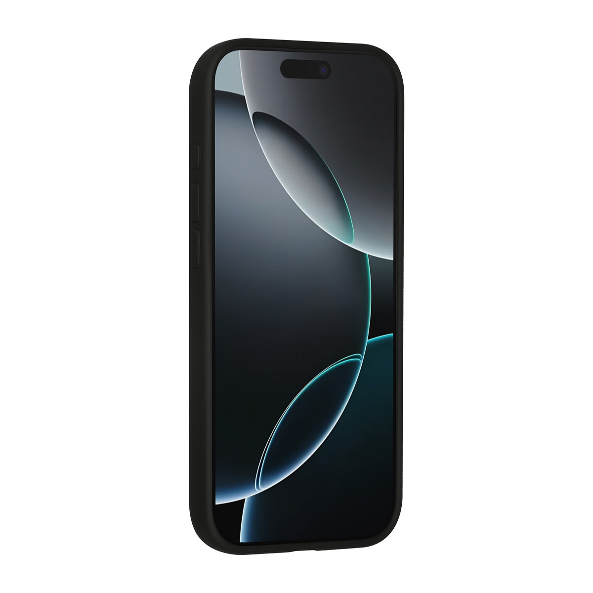 TUNIQ TUNIQ iPhone 17 Air Backcover hoesje - Premium Liquid Silicon - Zwart, foto 2 van 6