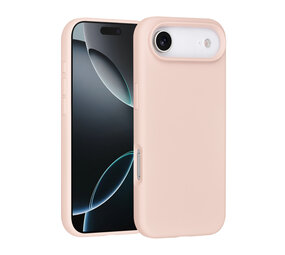 TUNIQ TUNIQ iPhone 17 Air Back cover case - Premium Liquid Silicon - Pink TUNIQ TUNIQ iPhone 17 Air Back cover case - Premium Liquid Silicon - Pink