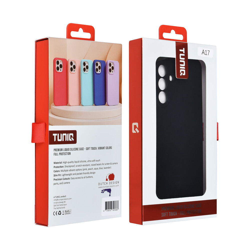 TUNIQ TUNIQ Galaxy A17 Back-Cover hul - - Schwarz TUNIQ TUNIQ Galaxy A17 Back-Cover hul - - Schwarz