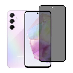 box of 10 - TUNIQ Galaxy A35 Screenprotector - Privacy Glass - Zwart