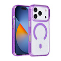 TUNIQ TUNIQ iPhone 17 Pro/iPhone 18 Pro Coque arrière MagSafe Paillettes Pendentif - Violet