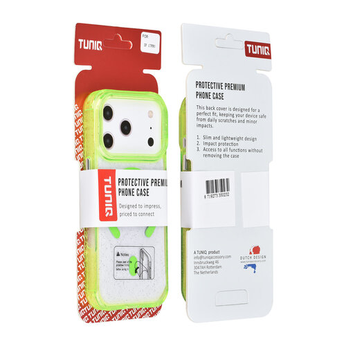 TUNIQ TUNIQ iPhone 17 Pro/iPhone 18 Pro Handyhülle MagSafe Glitzer Anhänger - Grün