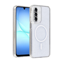 TUNIQ Galaxy A17 Backcover hoesje - Magsafe - Glitter - Hanger - Transparant