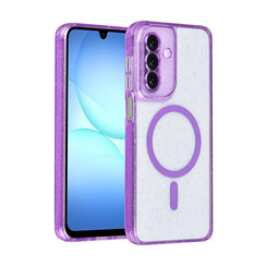 TUNIQ Galaxy A17 Back cover case - Magsafe - Glitter - Hanger - Purple