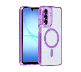 TUNIQ TUNIQ Galaxy A17 Back cover coque - Magsafe - Glitter - Hanger - Violet TUNIQ TUNIQ Galaxy A17 Back cover coque - Magsafe - Glitter - Hanger - Violet