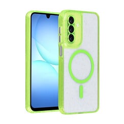 TUNIQ Galaxy A17 Backcover hoesje - Magsafe - Glitter - Hanger - Groen