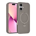 TUNIQ TUNIQ iPhone 17 Back cover coque - Magsafe With Ring Stand - Hanger - Titanium Grey