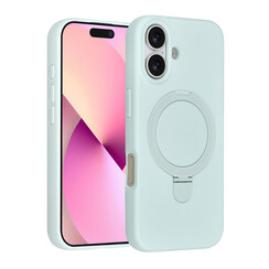 TUNIQ iPhone 17 Back cover case - Magsafe With Ring Stand - Hanger - Mint Green