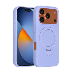 TUNIQ iPhone 17 Pro Back cover case - Magsafe With Ring Stand - Hanger - Lilac