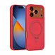 TUNIQ TUNIQ iPhone 17 Pro Back cover coque - Magsafe With Ring Stand - Hanger - Cherry Red TUNIQ TUNIQ iPhone 17 Pro Back cover coque - Magsafe With Ring Stand - Hanger - Cherry Red