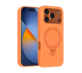 TUNIQ TUNIQ iPhone 17 Pro Back cover coque - Magsafe With Ring Stand - Hanger - Tangerine Orange TUNIQ TUNIQ iPhone 17 Pro Back cover coque - Magsafe With Ring Stand - Hanger - Tangerine Orange
