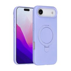 TUNIQ iPhone 17 Air Backcover hoesje - Magsafe With Ring Stand - Hanger - Lila