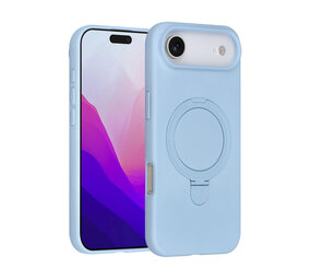 TUNIQ TUNIQ iPhone 17 Air Back cover case - Magsafe With Ring Stand - Hanger - Baby Blue TUNIQ TUNIQ iPhone 17 Air Back cover case - Magsafe With Ring Stand - Hanger - Baby Blue