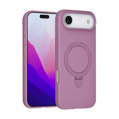 TUNIQ iPhone 17 Air Back cover case - Magsafe With Ring Stand - Hanger - Sunset Purple