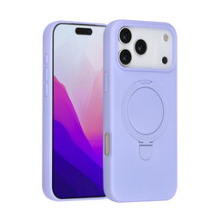TUNIQ iPhone 17 Pro Max Backcover hoesje - Magsafe With Ring Stand - Hanger - Lila