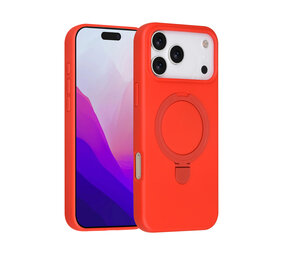 TUNIQ TUNIQ iPhone 17 Pro Max Back-Cover hul - Magsafe With Ring Stand - Hanger - Classic Red TUNIQ TUNIQ iPhone 17 Pro Max Back-Cover hul - Magsafe With Ring Stand - Hanger - Classic Red